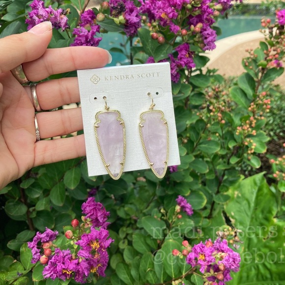 Kendra Scott Skylar Earrings in Amethyst - Picture 5 of 8